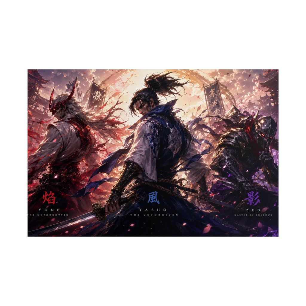 Yone x Yasuo x Zed